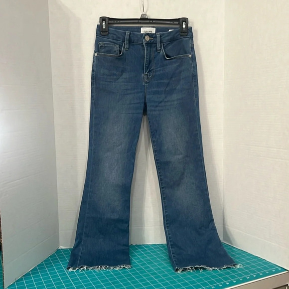 Frame Denim Denim - Frame Le Crop Mini Bootcut Jeans size 26